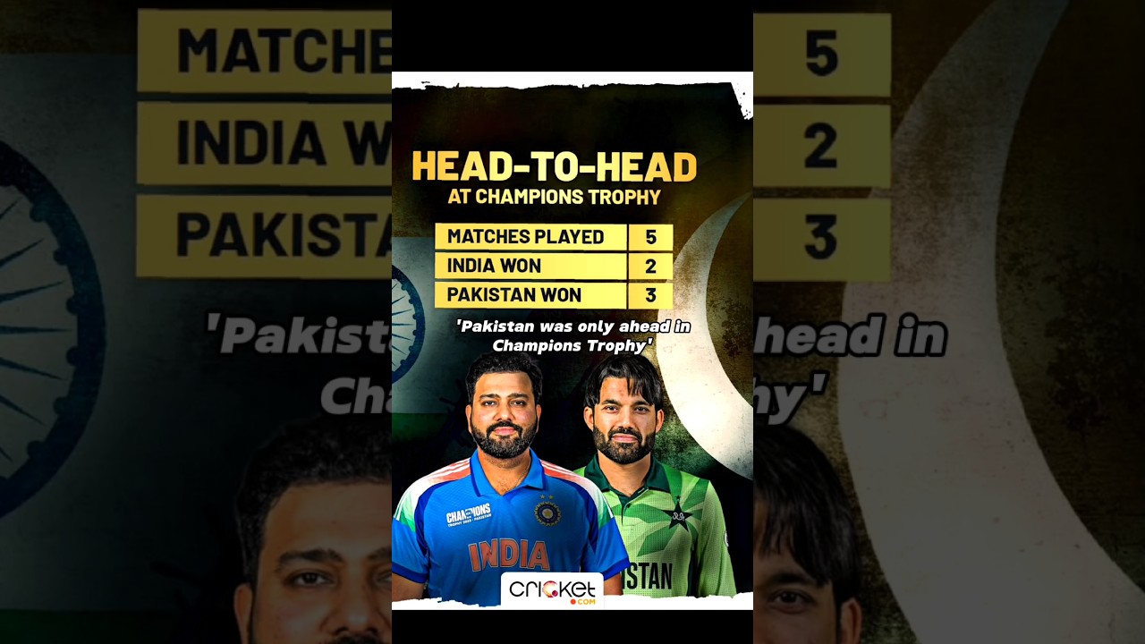 India Dominates Pakistan in Every ICC Tournament 🔥