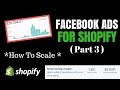 How To Do Facebook Ads For Shopify (Part 3 - Analyzing &amp; Scaling)