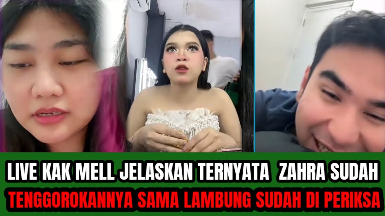 OMG‼️ADA APA DENGAN KESEHATAN ZAHRA TERNYATA ZAHRA SUDAH DI PERIKSA TENGGOROKANNYA DI TEMANI EBY !