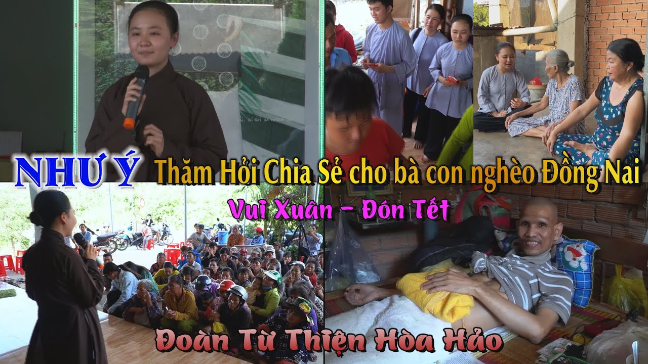 PGHH Như Ý | Ghé thăm những hoàn cảnh khó khăn và chia sẻ QUÀ cho bà con Đồng Nai vui Xuân đón Tết.