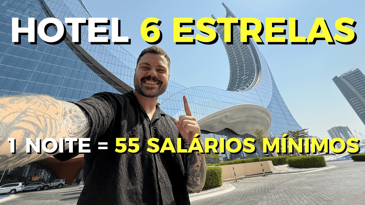 FIQUEI EM UM HOTEL 6 ESTRELAS NÃO ACREDITEI NO QUE VI