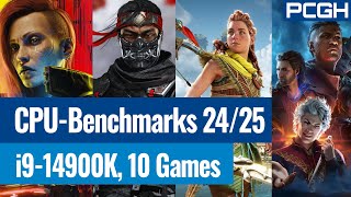 CPU Benchmarks 2024/25 | CPU Performance Test | Core i9-14900K | PCGH Prozessor-Leistungsindex