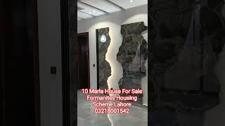 10 Marla House For Sale good looking Formanites Housing Scheme Lahore 03218001542
