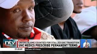 Unions blame counties for stalled UHC transition