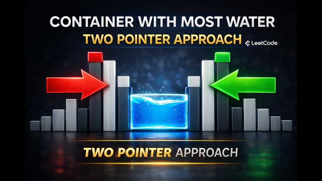Container With Most Water – Easy Two Pointer Explanation | LeetCode ...