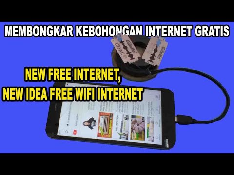 Mengungkap Kebohongan Cara membuat Free Internet - free Wifi internet Selamanya