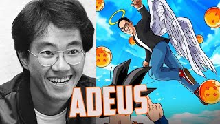 Adeus Akira Toriyama, será lembrado para sempre, Muito Obrigado. #dragonball #akiratoriyama