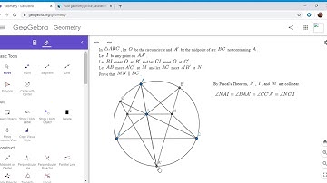 Olympiad Geometry Problem #21: Circumcircle, Connecting Points, Parallel