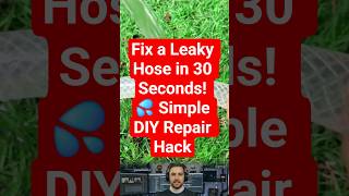 Fix a Leaky Hose in 30 Seconds! 💦 Simple DIY Repair Hack