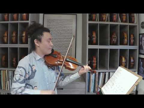 第四冊少年篠崎小提琴教本(伴奏版)郭賽克 嘉禾舞曲 Gossec Gavotte P16(張桀瑋小提琴教學示範演奏)篠崎 バイオリン教本4冊