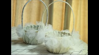 Flower Girl Basket DIY