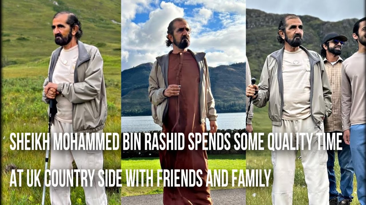 Sheikh Mohammed Bin Rashid Al Maktoum Spend Quality Time At UK Country ...