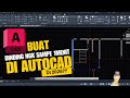 CARA MEMBUAT DINDING DI AUTOCAD DENGAN CEPAT DAN MUDAH #autocad #tutorial #beranda #tutorialautocad