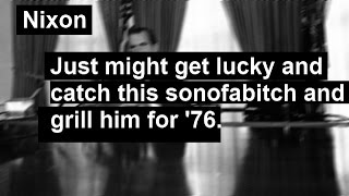 Richard Nixon, Ted Kennedy, and the Secret Service