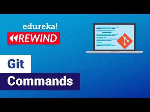 Git Comandos Tutorial | Git comandos para principiantes | Formación DevOps | Edureka | DevOps Rewind - 2