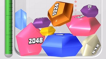 2048 Cubes 3D - Merge Block Number, All Levels Gameplay Walkthrough - ios, Android Lvl 57-61 Part 6