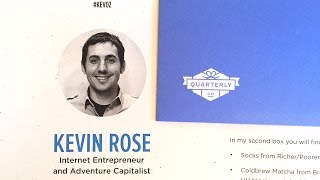 Kevin Rose (#KEV02) Quarterly  - Unboxing / Review