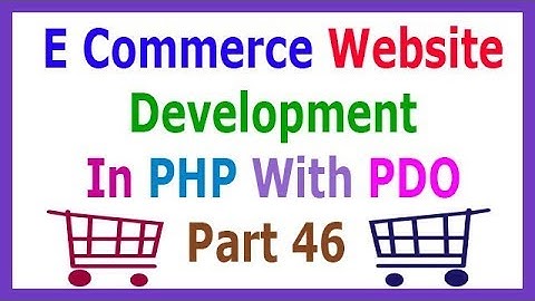 E Commerce Website Development In PHP With PDO Part 46 Product Image Update Problem Fix