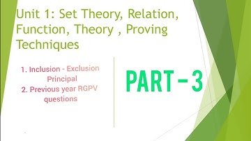 Discrete Structure CS 102, ch 1, Part 3