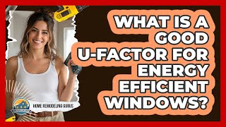 What Is A Good U-Factor For Energy Efficient Windows?