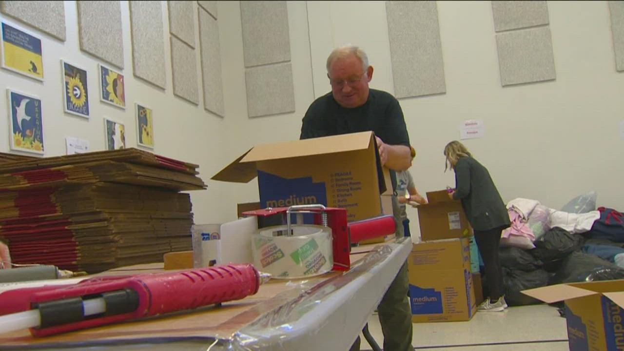 Aid for Ukraine drive going on at Full Gospel Slavic Church