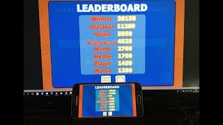 Adding Dreamlo leadeboard to Trivia Quiz Game screenshot 5