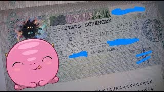 ??كيفاش خديت الفيزا لفرنسا?? |les papiers a fournir pour une demande de VISA en France??|