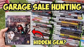Garage Sale Hunting - Hidden Gem Found, Xbox One Console and 360 Games, PS3 Super Slim and Much More