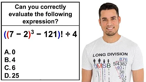 ❗Factorial Trap! Can You Solve This Sneaky Order of Operations Puzzle? 😮