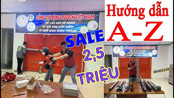 Hướng dẫn lắp tay đòn 2 cánh, 4 cánh rõ ràng, cổng tự động, cửa tự động