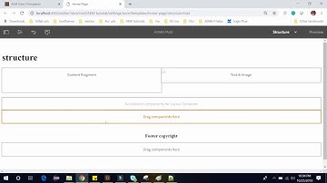 72. Configuring content policies of editable template in AEM.