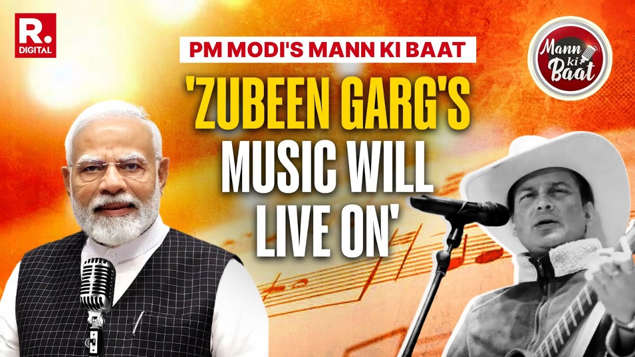 Mann Ki Baat: 'His Legacy Will Live On', PM Modi Pays Tribute To Singer Zubeen Garg | 126th Episode