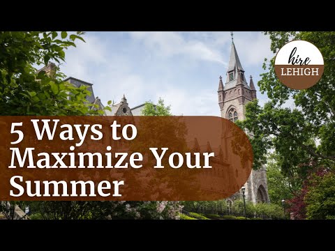 Change of Plans? No Internship? Five Alternative Ways to Maximize Your Summer