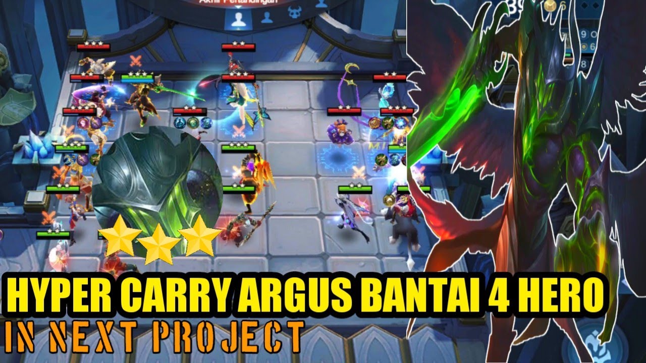 HYPER CARRY ARGUS ⭐⭐⭐ LAWAN 4 HERO ⭐⭐⭐ TROBOS AJALAH ANJ*NG FT. REMY 2