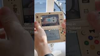 I know he was the one 🖤 #tomodachilife #3ds #couple #love