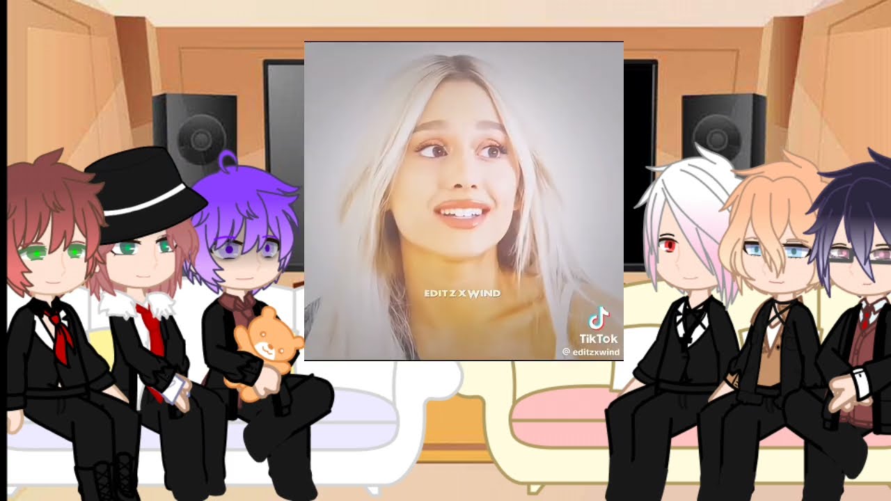 Diabolik Lovers react to Yui as Ariana Grande