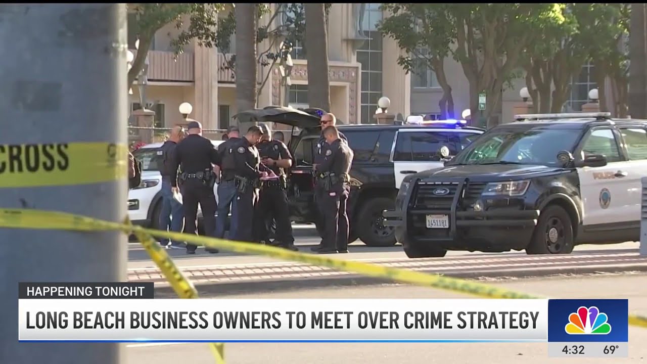 Long Beach business owners to meet over crime prevention, safety - YouTube