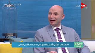 استعدادات الهلال الأحمر للتعامل مع تداعيات الطقس السيء - د. رامي الناظر