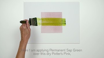 Exploring Acrylic Matt and Gloss Gel Mediums | Winsor & Newton