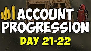 (OSRS) Account Progression - Day 21 - 22 | Odd Profit