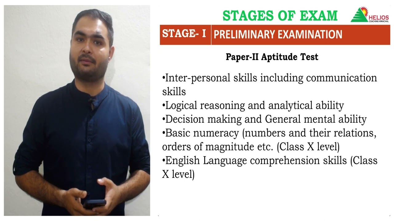 Stages of HAS Exam Part- 2    HELIOS COACHING HIMACHAL