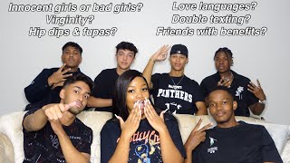 Asking highschool boys questions girls are too afraid to ask P2 *explicit*