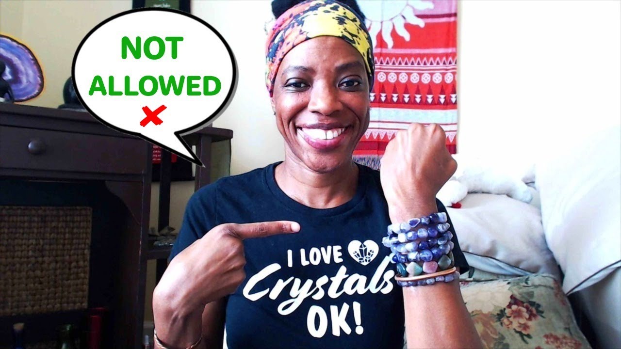 Do Not Let Anyone TOUCH Your Crystals