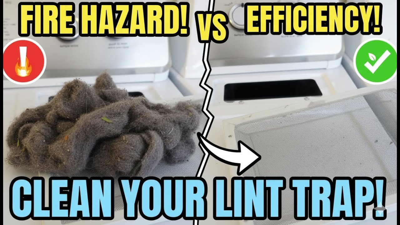 how to clean a ge dryer lint trap