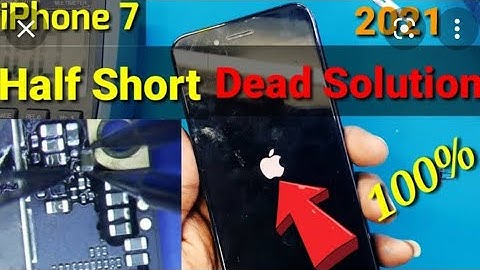iPhone 7 Dead problem Solution|| iPhone 7G Half short solution || iPhone 7 water Damage problem Fix