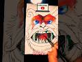 How to draw troll face #shorts #drawing #viral