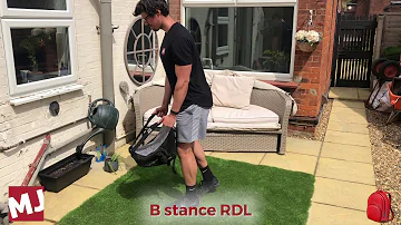 Rucksack B stance RDL (Romanian deadlift)