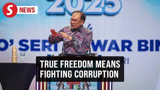 Download Lagu True independence means eradicating corruption and social ills, says Anwar MP3 Download Lagu True independence means eradicating corruption and social ills, says Anwar MP3