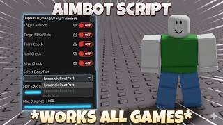 *UNIVERSAL* Aimbot Script *NO KEY* | WORKS ALL GAMES | PASTEBIN MORE (MOBILE & PC)