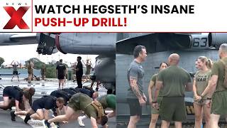 Watch Pete Hegseth’s Insane US Warship Workout in Singapore—Video Viral!